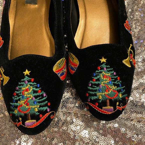 Vintage Christmas flats - Picture 3 of 8